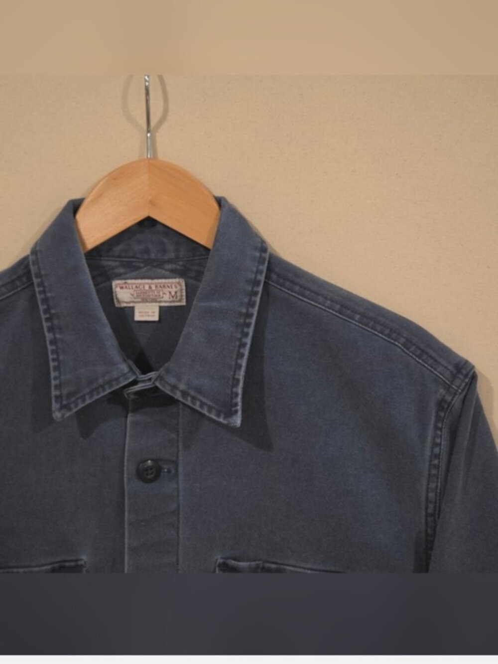 Wallace & Barnes Shirt-jacket in Stretch duck Canvas M